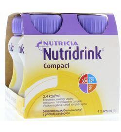 Nutridrink Nutridrink Compact banaan 125ml (4st)