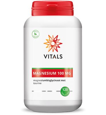 Vitals Magnesiumbisglycinaat 100 mg (120tb) 120tb