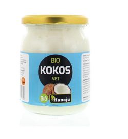 Hanoju Hanoju Kokosolie geurloos bio (500 ml)