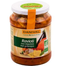 Danival Danival Ravioli met groenten bio (670g)