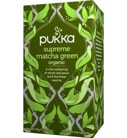 Pukka Pukka Organic Teas Supreme Matchagreen Tea Bio (20 zakjes)