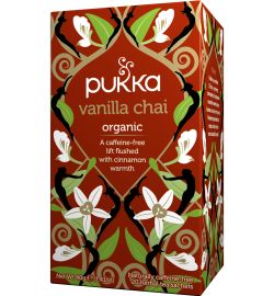 Pukka Pukka Organic Teas Vanille Chai Tea Bio (20 zakjes)