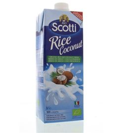 Riso Scotti Riso Scotti Rice drink coconut bio (1000 ml)
