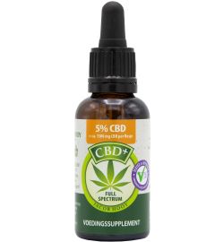 Jacob Hooy Jacob Hooy CBD Plus Olie 5% (30 ml)