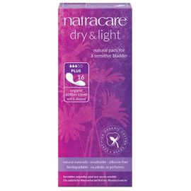 Natracare Natracare Dry & light plus Incontinentie verband (16 stuks)
