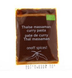 Onoff Onoff Thaise massaman currypasta bio (50 gr)