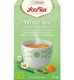 Yogi Tea Yogi Tea White tea with aloe vera bio (17 stuks)