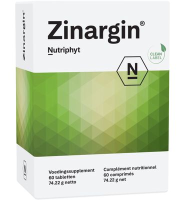 Nutriphyt Zinargin (60tb) 60tb