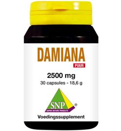 SNP Snp Damiana extract 2500 mg puur (30ca)