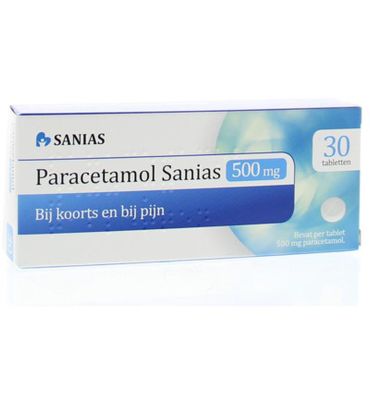 Sanias Paracetamol 500mg (30st) 30st