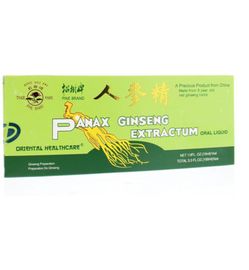Oriental Healthcare Oriental Healthcare Panax Ginseng Extractum 10X10Ml (100 ml)
