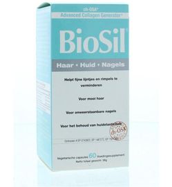 Biosil Biosil Silicium huid haar nagels (60 capsules)