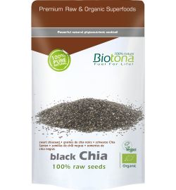 Biotona Biotona Black chia raw seeds bio (1000g)