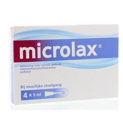 Microlax Microlax Klysma flacon 5ml (4st)
