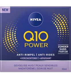 Nivea Nivea Q10 Power nachtcreme sensitive (50ml)