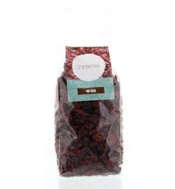 Mijnnatuurwinkel Mijnnatuurwinkel Cranberries rietsuiker (400 gr)