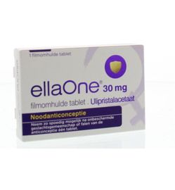 EllaOne Ellaone 30mg Filmonhulde tablet (1 tablet)