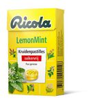 Ricola Lemon mint suikervrij (50g) 50g thumb