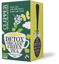 Clipper Clipper Detoxgreen tea bio (20 stuks)
