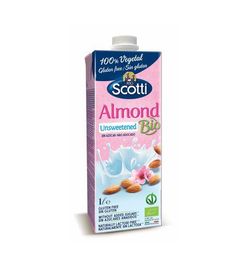 Riso Scotti Riso Scotti Almond drink ongezoet bio (1000 ml)