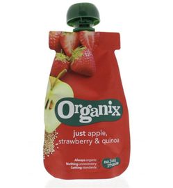 Organix Organix Just apple strawberry quinoa 12+ maanden bio (100g)