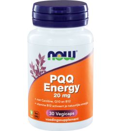 Now Now PQQ Energy 20 mg (30 vega capsules)