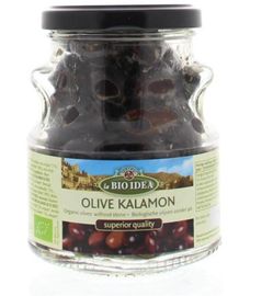 La Bio Idea La Bio Idea Olijven zwart kalamata ontpit bio (180 gr)