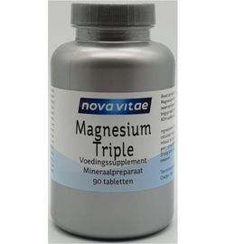 Nova Vitae Nova Vitae Magnesium citraat bisglycinaat malaat (90tb)