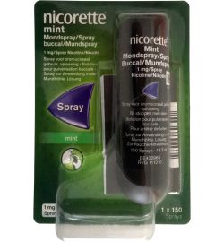 Nicorette Nicorette Mondspray mint 1mg (13.2ml)