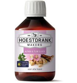 Hoestdrankmakers Hoestdrankmakers Althea & tijm elixer (200 ml)