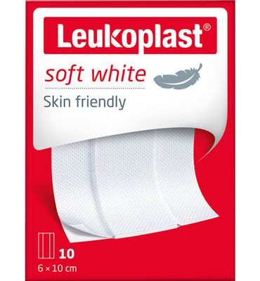 Leukoplast Soft white 8 x 10cm (10st) 10st
