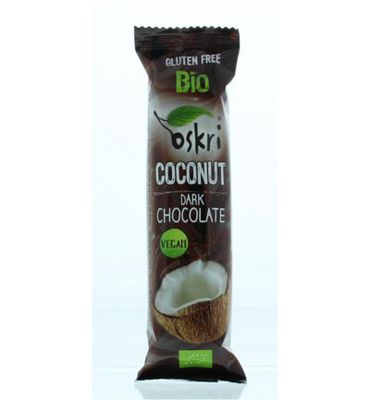 Oskri Donkere chocolade reep bio (53g) 53g