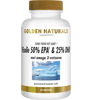 Golden Naturals Visolie 50% EPA 25% DHA (60sft) 60sft