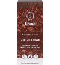 Khadi Khadi Haarkleur medium brown (100 gr)