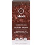 Khadi Haarkleur medium brown (100g) 100g thumb
