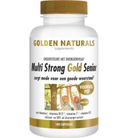 Golden Naturals Golden Naturals Multi strong gold senior (180vc)