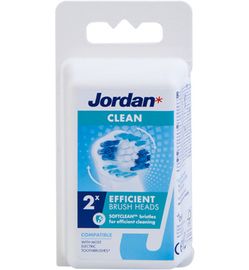 Jordan Jordan Clean Opzetborstels 2-pack (2 stuks)