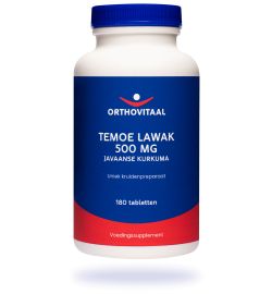Orthovitaal Orthovitaal Temoe lawak 500 mg (Javaanse kurkuma) (180tb)