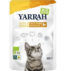 Yarrah Yarrah Kat Filet Met Kip In Saus Bio (85 gr)