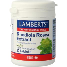 Lamberts Lamberts Rhodiola Rosea Extract (60 tabletten)