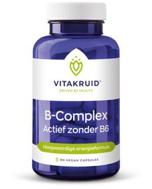 Vitakruid Vitakruid B-Complex actief zonder B6 (90vc)