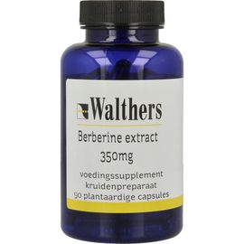 Walthers Walthers Berberine HCI extract 350 mg (90vc)