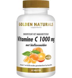 Golden Naturals Golden Naturals Vitamine C 1000 met bioflavono?den (60tb)