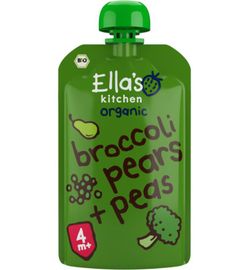 Ella's Kitchen Ella's Kitchen Broccoli pears and peas 4+ maanden bio (120g)