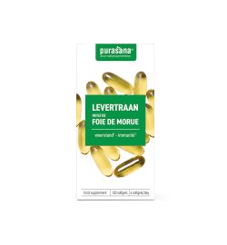 Purasana Purasana Levertraan/Huile De Foie De Morue (120 capsules)