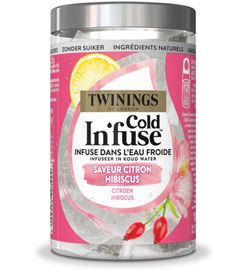 Twinings Twinings Cold infuse citroen hibiscus (10st)