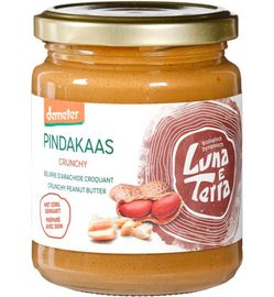 Luna E Terra Luna E Terra Pindakaas Crunchy Bio (250 gr)