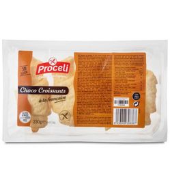 Proceli Proceli Croissant choco 4 stuks (230g)