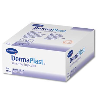 Dermaplast Sensitive 4 x 1.5 injectiepleisters (250st) 250st