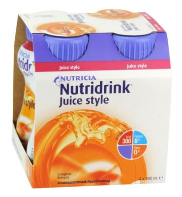 Nutridrink Juice style sinaas (4st) 4st